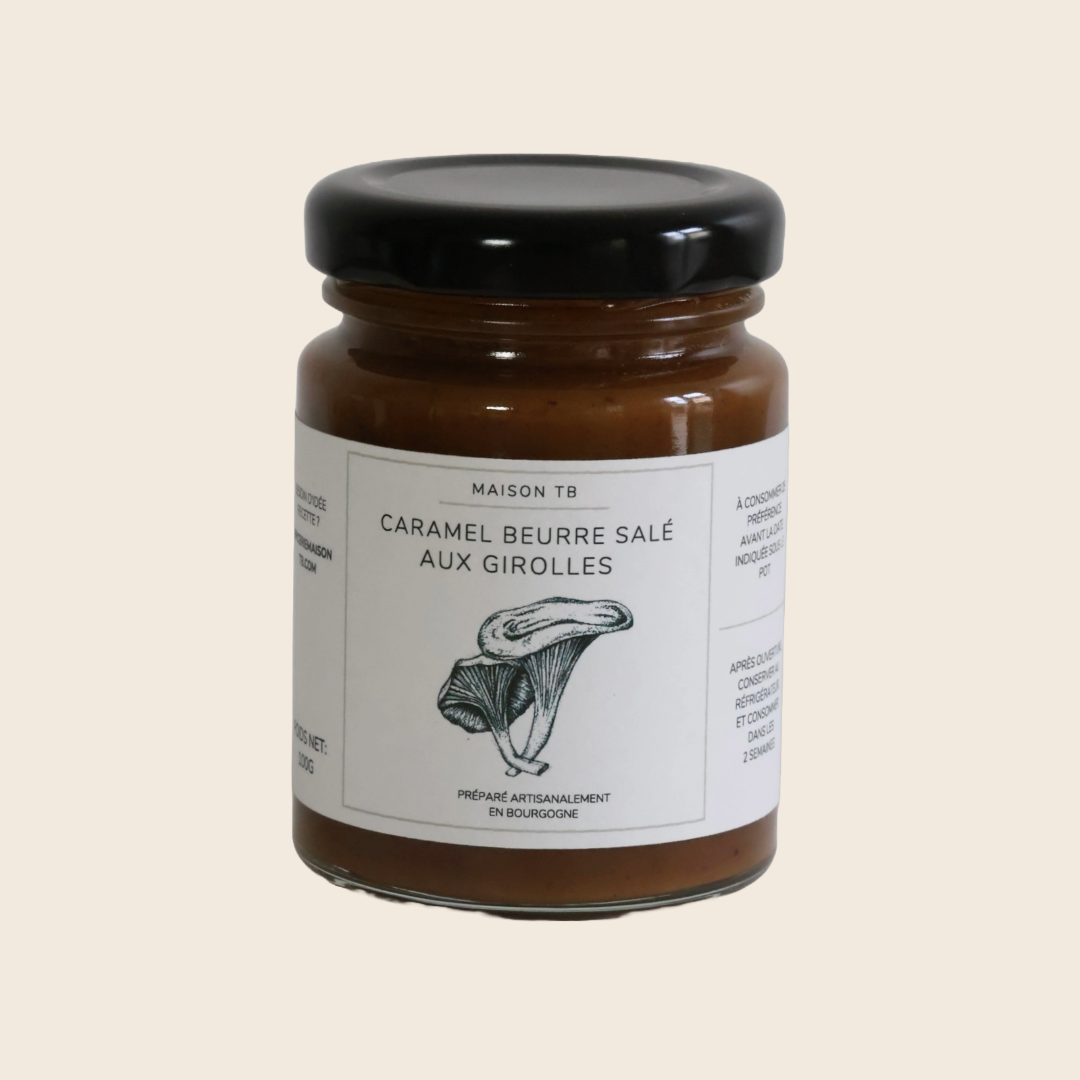 Caramel beurre salé aux Girolles