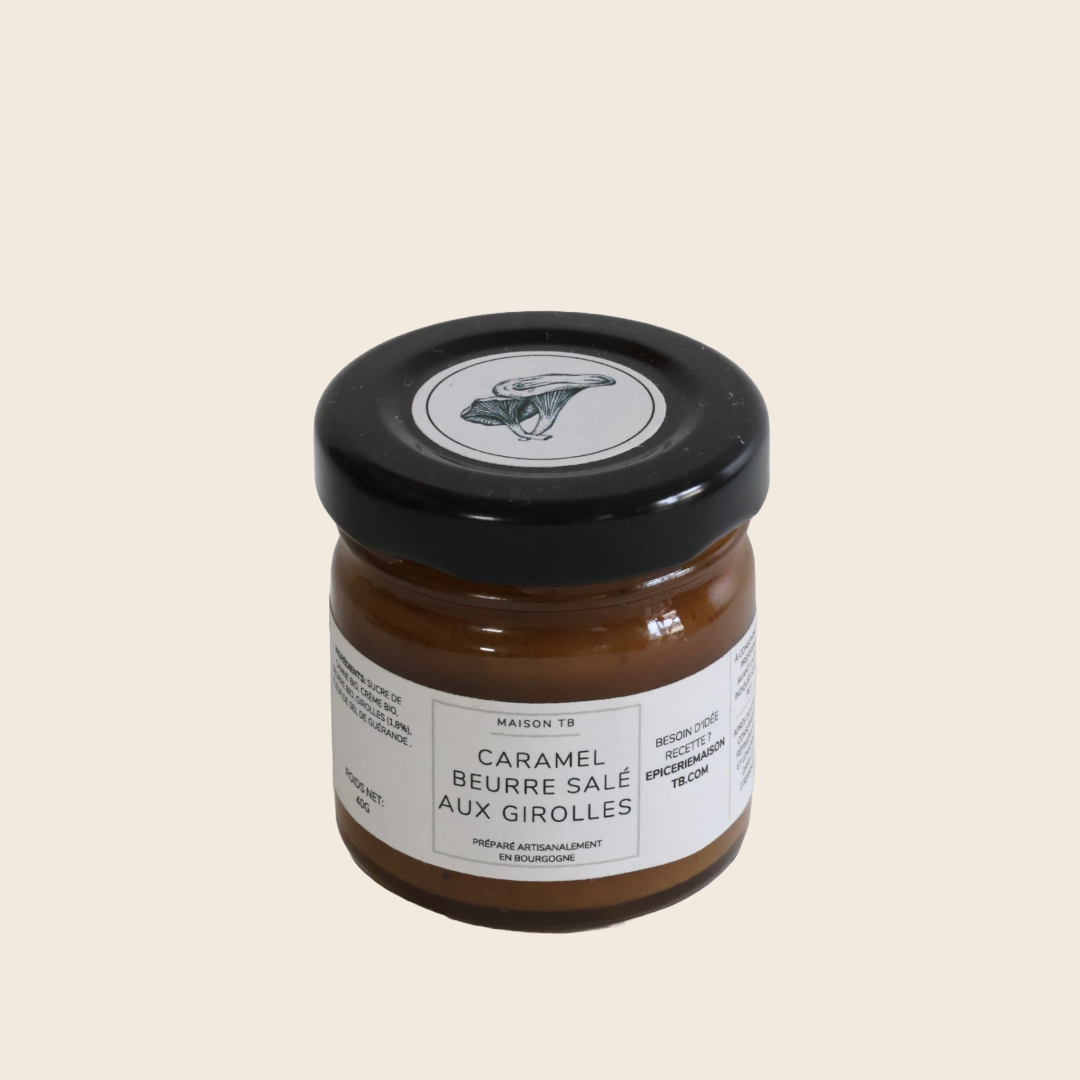 Caramel beurre salé aux Girolles